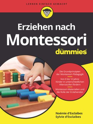cover image of Erziehen nach Montessori f&uuml;r Dummies
